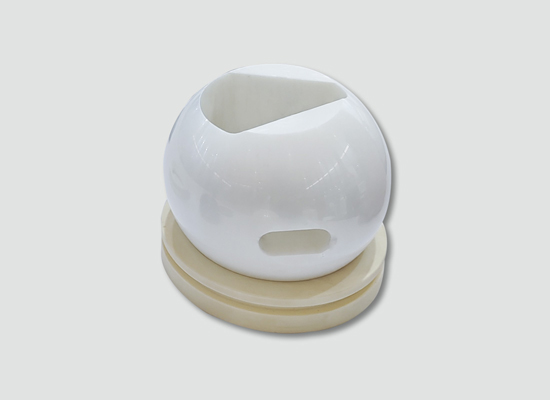 V形陶瓷球閥芯_V型陶瓷調節球閥