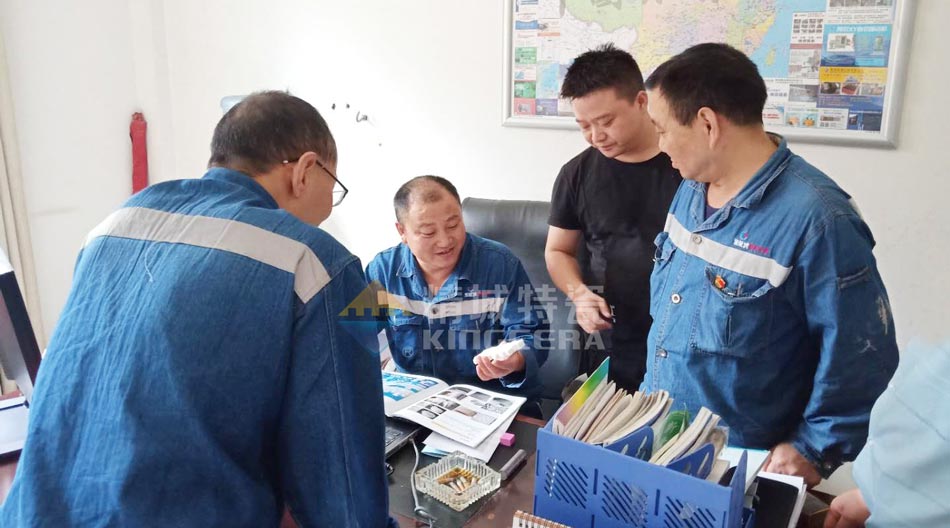 精城特瓷赴四川某水泥廠現(xiàn)場勘察以及技術(shù)交流