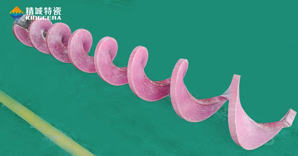 無軸螺旋輸送機提升機陶瓷葉輪