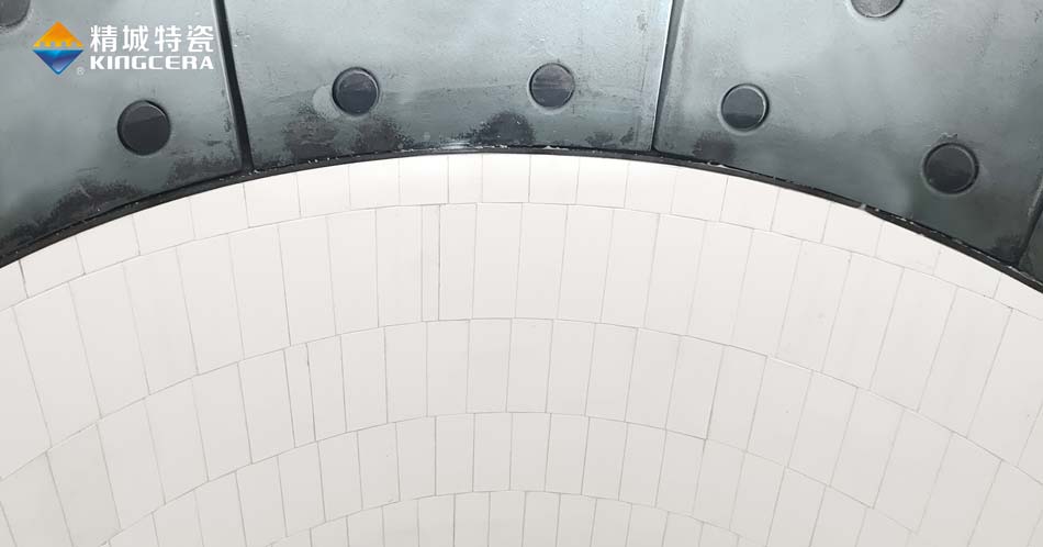 鋼鐵廠耐磨陶瓷內襯偏心溜槽