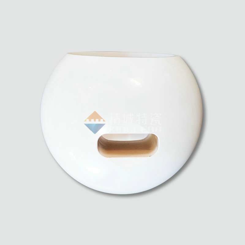 氧化鋁陶瓷球閥芯_Al2O3球體O型球芯