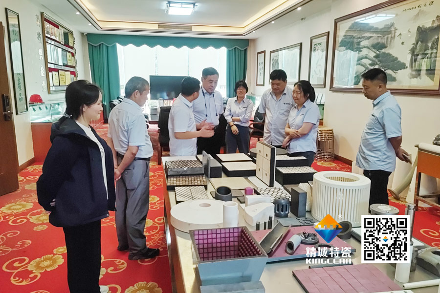 清華大學(xué)潘偉教授到訪精城特瓷